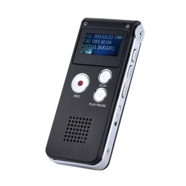 SK-012 8GB Интеллектуальный цифровой аудио Voice Phone Recorder Диктофон MP3 плеер Голос Activate ВДП AB Повтор